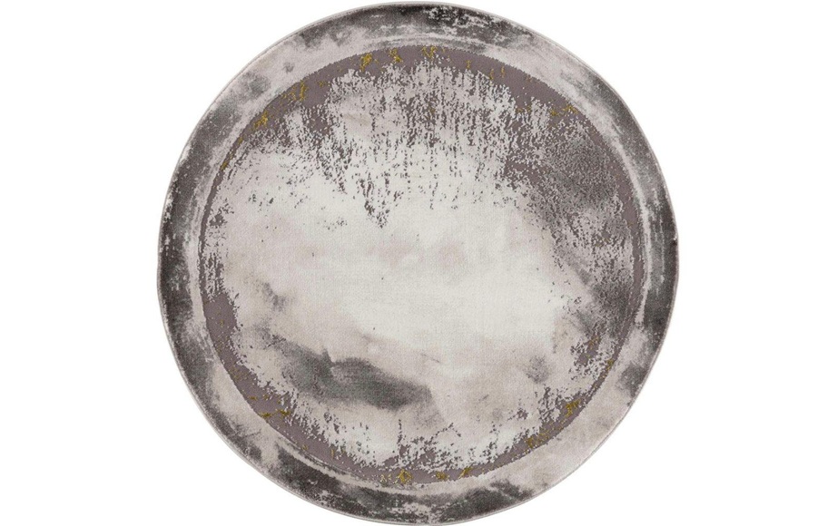 Teppich »Noa grey«, rund, - mm Höhe
