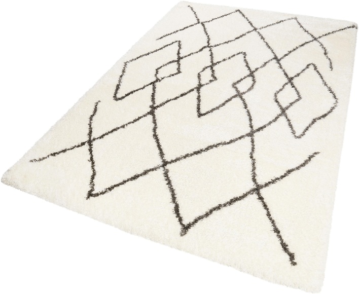 Hochflor-Teppich, »Afella«, Wecon Home, rechteckig, Höhe 50 mm, maschinell gewebt