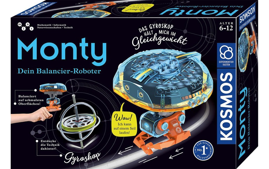 Monty - Dein Balancier-Roboter