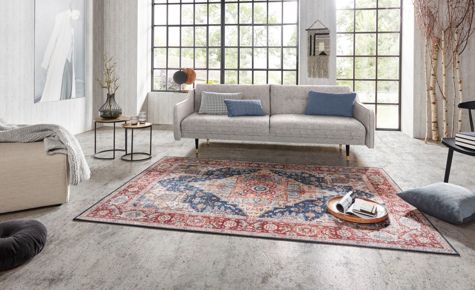 Teppich, »Sylla«, NOURISTAN, rechteckig, Höhe 5 mm, maschinell gewebt