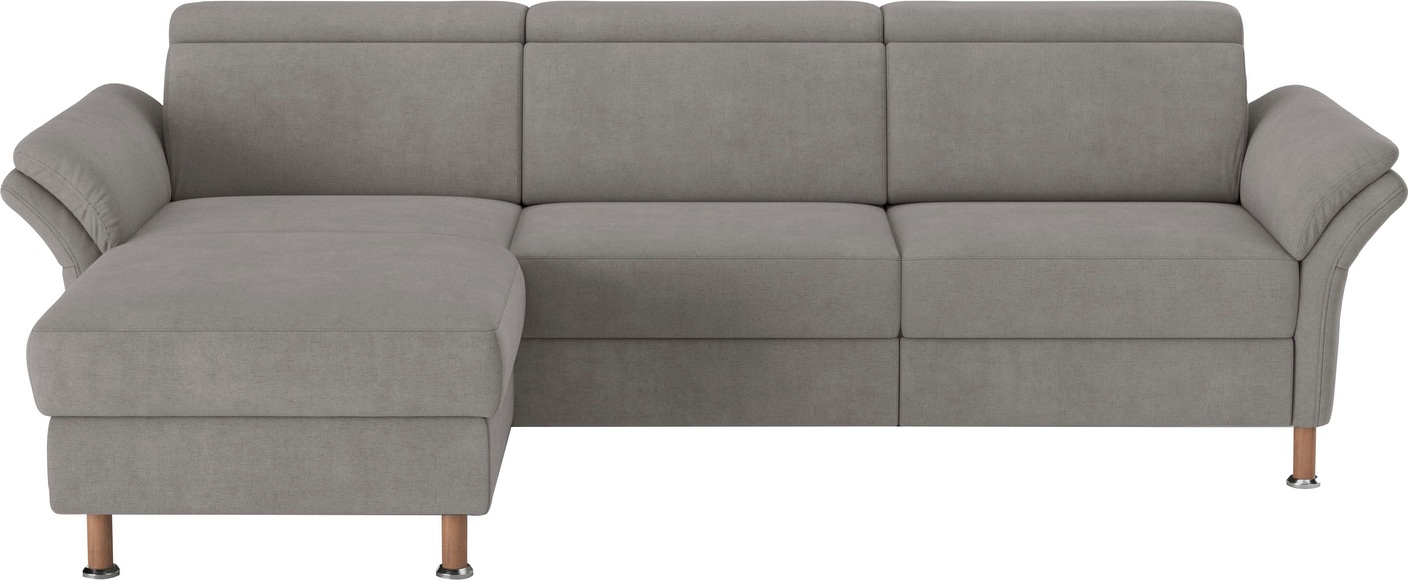 Home affaire Ecksofa »Calypso L-Form« mit motorischen Funktionen im Sofa und Recamiere