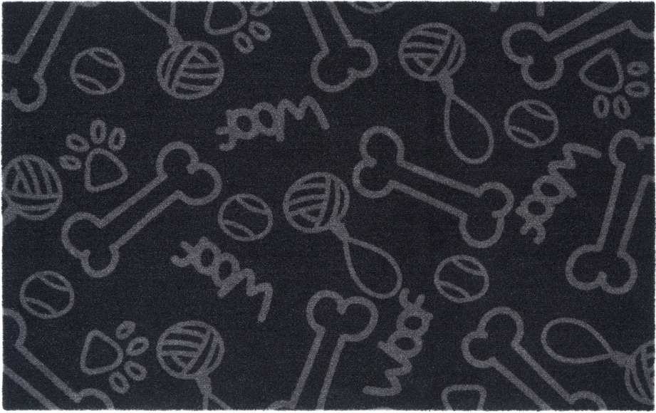 Hanse Home - Hundedecke Dog Toys - 50 x 80 cm - Schwarz