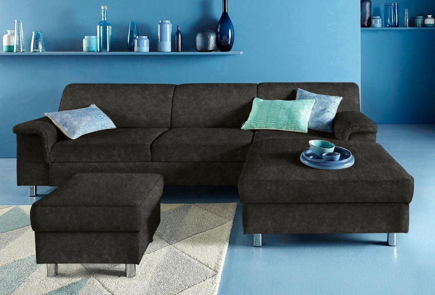 INOSIGN Ecksofa, wahlweise mit Bettfunktion