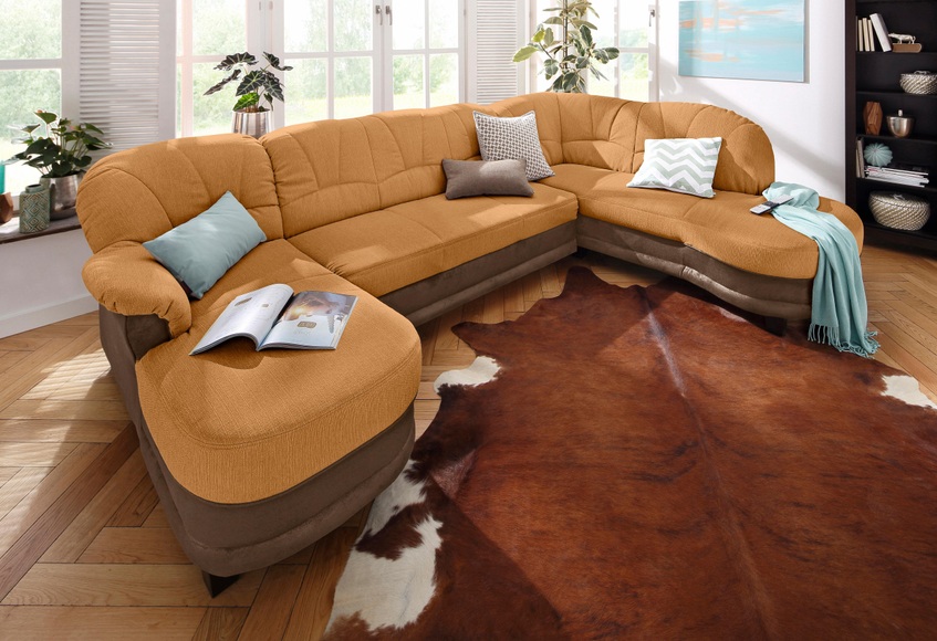 Home affaire Wohnlandschaft »Camelita«, wahlweise mit Bettfunktion