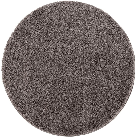 Carpet City Hochflor-Teppich »Pulpy 100«, rund, 30 mm Höhe, Wohnzimmer