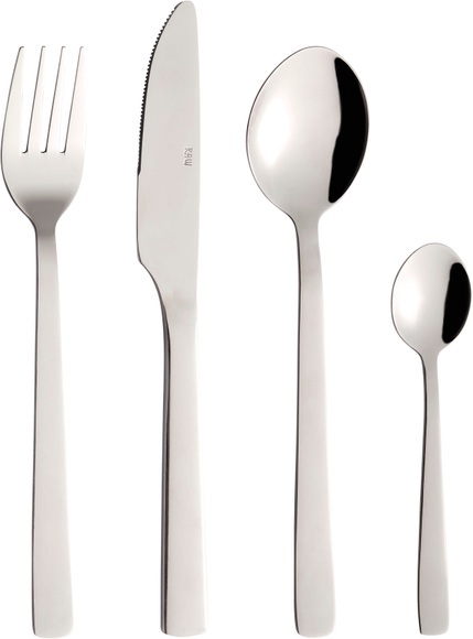 aida RAW Besteck-Set »RAW«, (Set, 48 tlg.), Edelstahl poliert