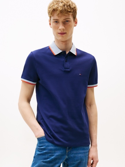 Tommy Hilfiger Poloshirt »CONTRAST COLLAR CUFF REG POLO«