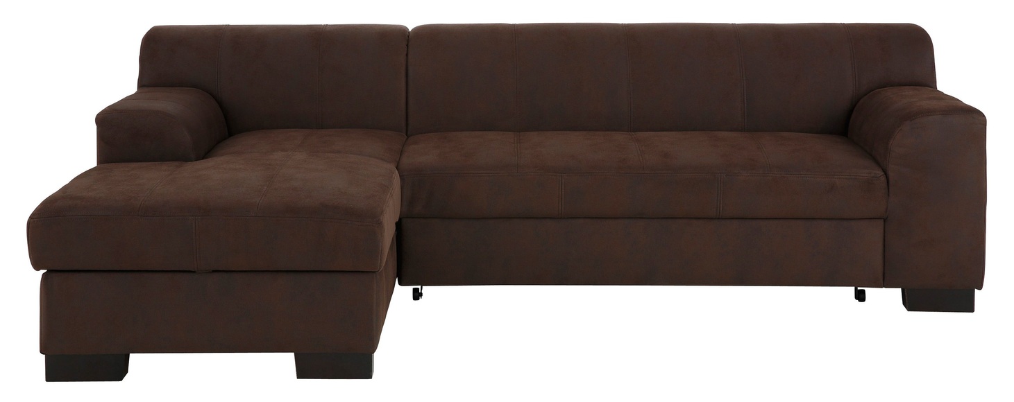 Home affaire Ecksofa »Falk«, mit Federkern und wahlweise mit Bettfunktion