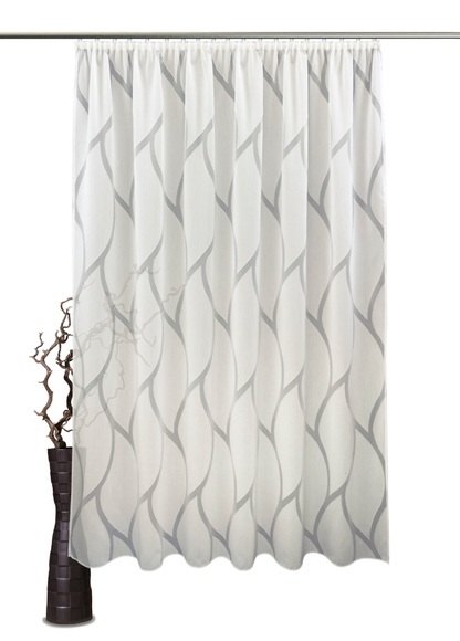 VHG Gardine »Mavie«, (1 St.), All Over, grafisch, Motiv, pflegeleicht