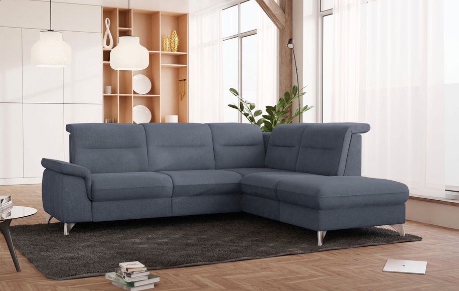 SCHÖNER WOHNEN LAMINAT Ecksofa, wahlweise mit motorischer Relaxfunktion