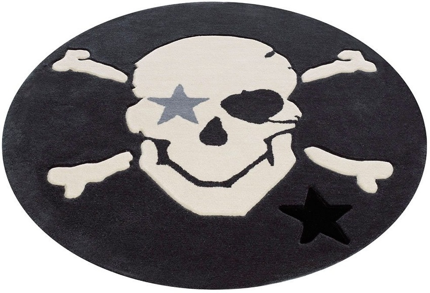Teppich, »703«, Rock STAR Baby, rund, Höhe 10 mm