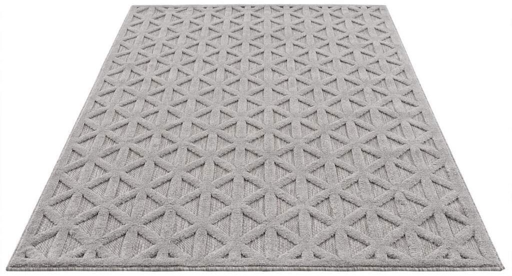 Carpet City Teppich »SANTORINI 58500«, rechteckig, 5 mm Höhe, 3D-Design: Flor erzeugt ein Hoch-Tief-Effekt, In- und Outdoor geeignet