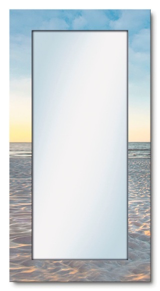 Artland Wandspiegel »Ostsee7 - Strandkorb«