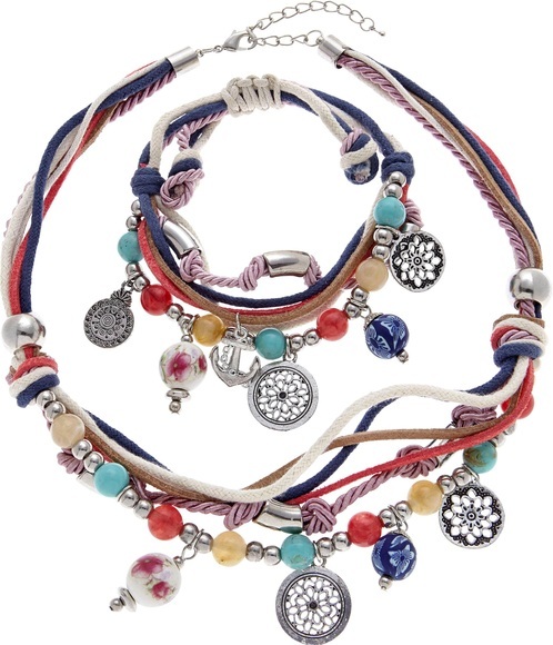 LASCANA Ketten und Armband Set