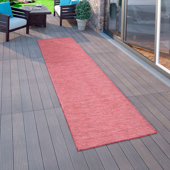 Paco Home Läufer »Sonset«, rechteckig, 5 mm Höhe, Teppich-Läufer, Flachgewebe, In- und Outddor geeignet, ideal in Diele & Flur