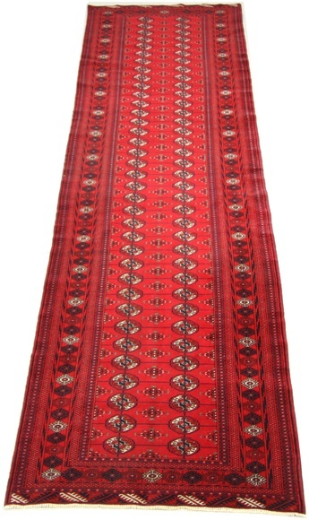 morgenland Wollteppich »Afghan Teppich handgeknüpft rot«, rechteckig, 7 mm Höhe
