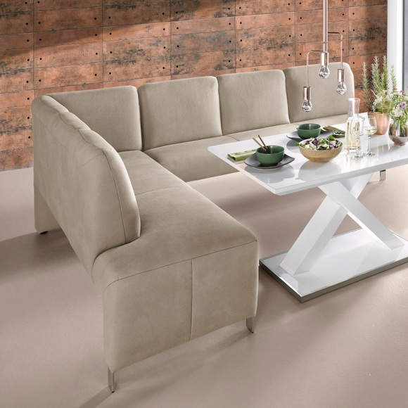 exxpo - sofa fashion Eckbank »Intenso«, Frei im Raum stellbar