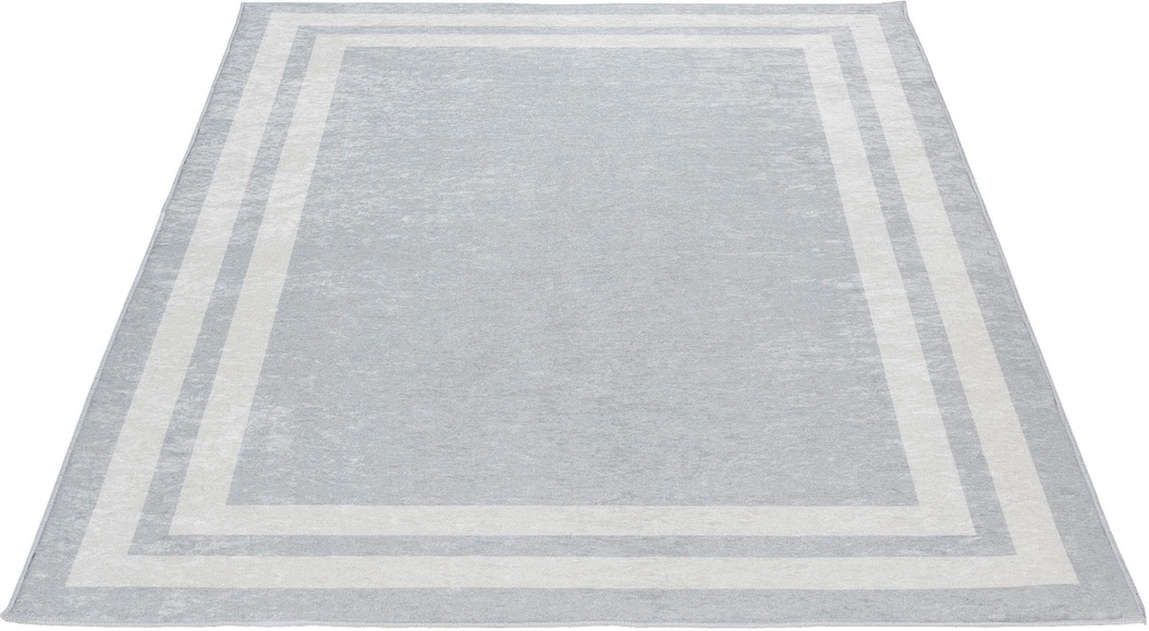 Sehrazat Teppich »Caimas 2970«, rechteckig, 5 mm Höhe, waschbar, weiche Microfaser, Wohnzimmer