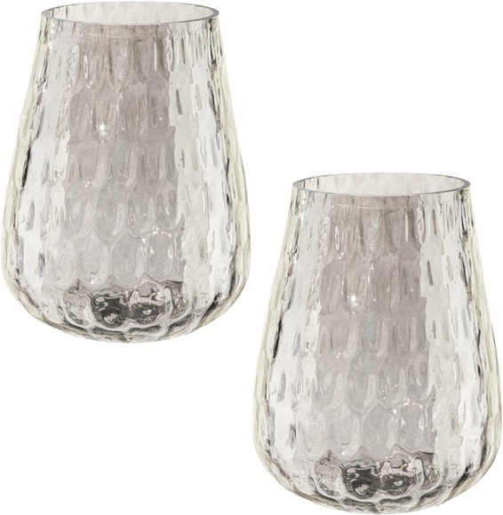 Creativ home Windlicht, (Set, 2 St.), aus Glas