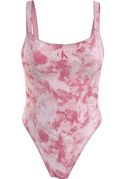 Calvin Klein Swimwear Badeanzug »ONE PIECE-PRINT«, mit Calvin Klein Markenlabel