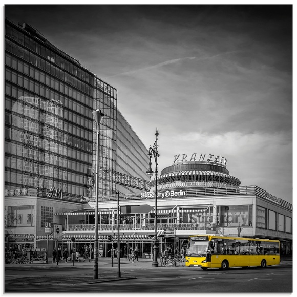 Artland Glasbild »Berlin City-West«