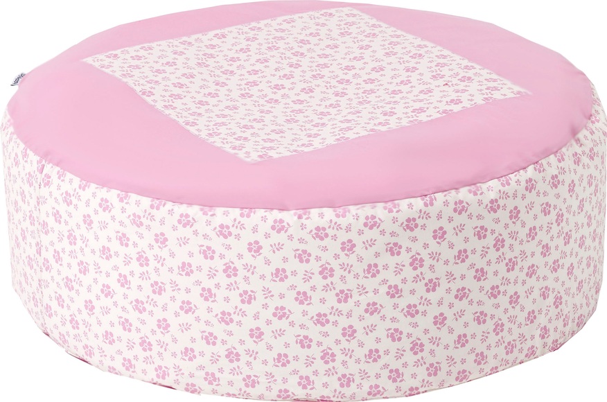 Hoppekids Sitzsack »«Romantik»«, Durchmesser 75cm Bezug abnehmbar