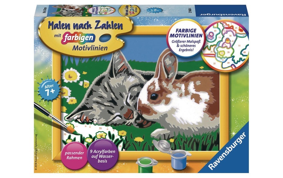 Ravensburger MnZ Serie E Kätzchen und Häschen