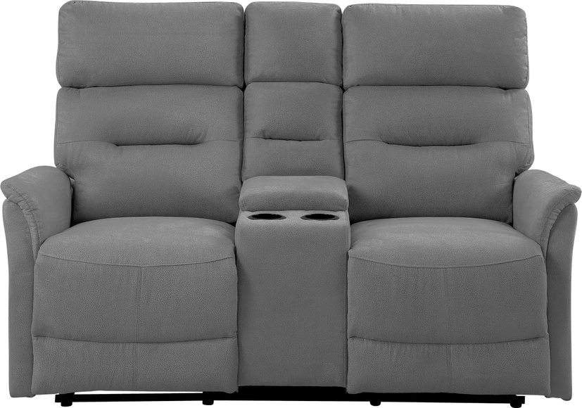 ATLANTIC home collection 2-Sitzer »Falk«, Zwei Relaxfunktionen, Mittelkosole mit Stauraum und Getränkehalter