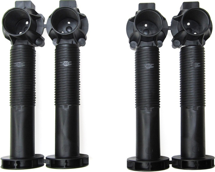 OPTIFIT Möbelfuss, (Set)