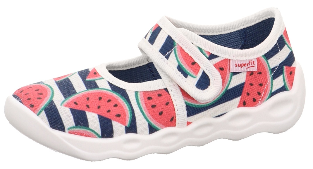 Superfit Hausschuh »BUBBLE WMS Schuh Weiten Mess System: M III Mittel«, mit Klettverschluss