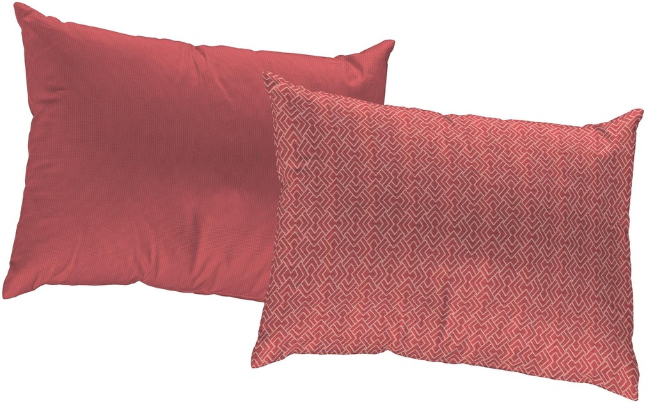 Adam Elements - ADAM - Kissenbezug Graphic Ventus 60 cm x 40 cm, Rot