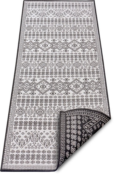 NORTHRUGS Läufer »Doha«, rechteckig, 5 mm Höhe, In- und Outdoor Teppich, Wendbar, gekettelt, strapazierfähig, pflegeleicht, Wohnzimmer, Balkon, Garten, in der EU Hergestellt