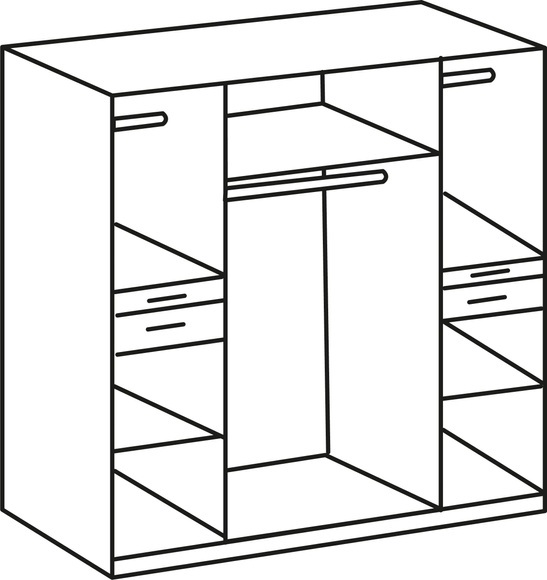 Wimex Kleiderschrank »Koblenz«, mit Accessoire-Schubkästen