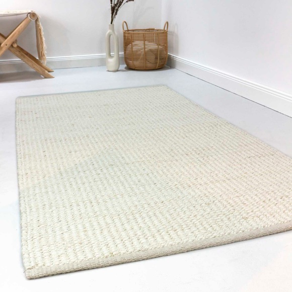 Esprit Wollteppich »Gobi«, rechteckig, 10 mm Höhe, Jute und Wolle, handgewebt, Naturtöne