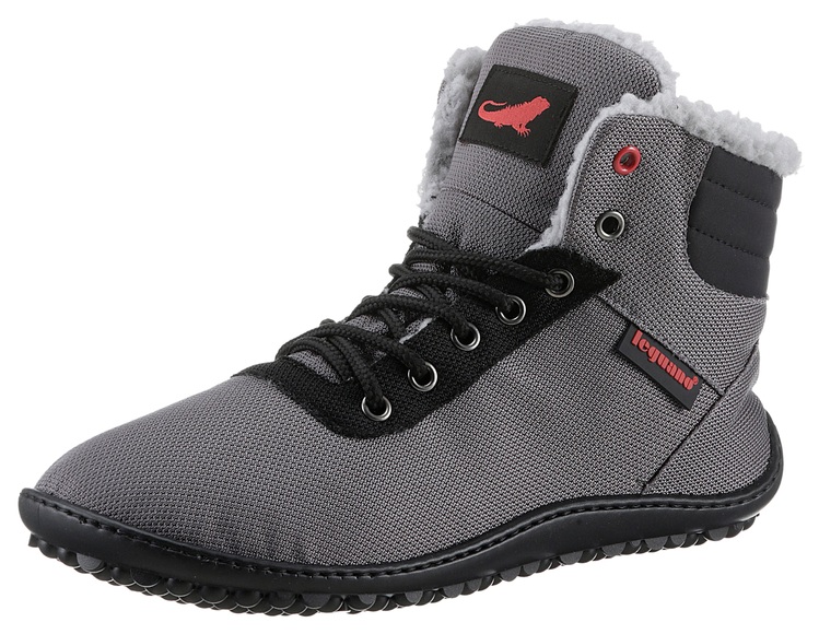 Leguano Barfussschuh »KOSMO«, Bequemschuh, Schnürboots mit einzigartiger Halbkugel-Laufsohle