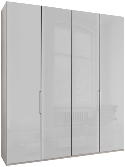 WIEMANN Drehtürenschrank »Monaco«, mit Glasfront sowie hochwertigen Beschlägen inkl. Dämpfung