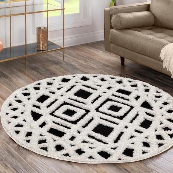 Sanat Hochflor-Teppich »Luxus 3500«, rund, 30 mm Höhe, robuster Langflor, weich, Wohnzimmer, Schlafzimmer