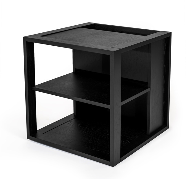 Woodman Couchtisch »Cube«, Holzfurnier aus Eiche