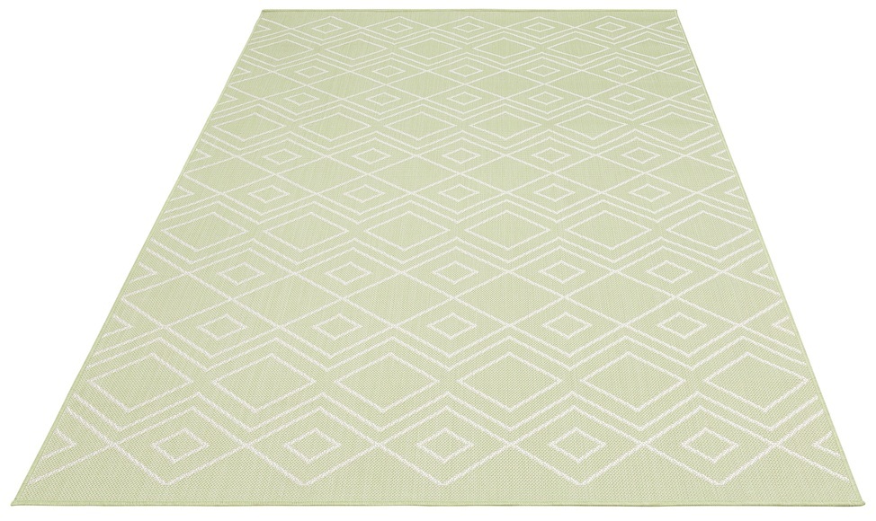 GOODproduct Teppich »Manni«, rechteckig, 5 mm Höhe, In-und Outdoor geeignet, Wohnzimmer