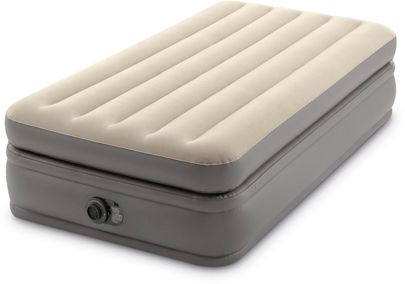 Intex Twin Comfort Elevated Airbed m/ Fiber-Tech RP Luftbett / Gästebett
