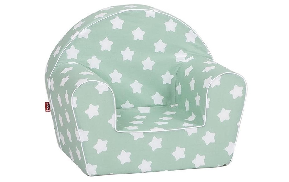 Knorrtoys® Kindersessel »Kindersessel Green white stars«