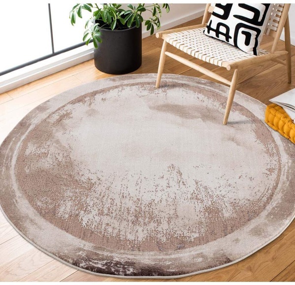 Carpet City Teppich »Noa 9330«, rund, 11 mm Höhe, Kurzflor, Wohnzimmer