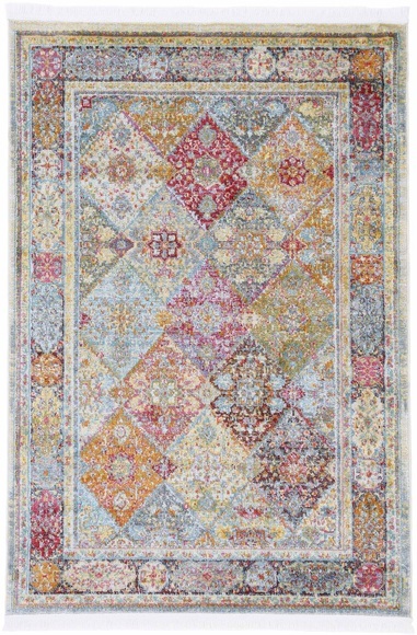 carpetfine Teppich »Harleen«, rund, 8 mm Höhe, Vintage Look, Wohnzimmer