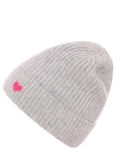 Zwillingsherz Beanie »Beanie mit Herz Aufnäher«, (Packung), mit herzförmigem Detail