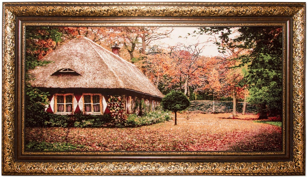morgenland Wandteppich »Bild-Teppich Figurativ 114 x 65 cm«, rechteckig, 0,6 mm Höhe, besonders weich durch Microfaser