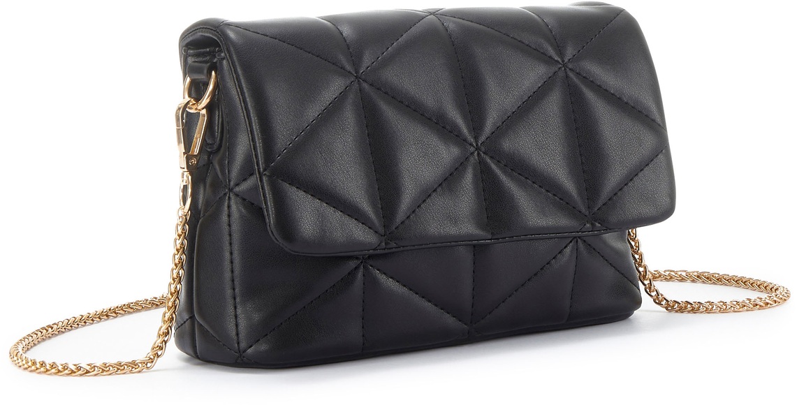 Vivance Umhängetasche, Handtasche mit modischer Steppung VEGAN