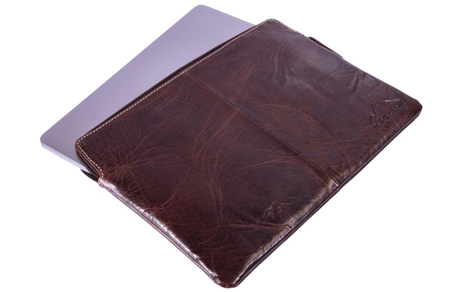 Alpenleder CG6027-M Notebooktasche 33 cm (13 Zoll) Schutzhülle Kastenie
