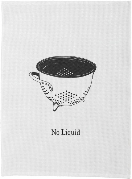 DDDDD Geschirrtuch »No Liquid«, (Set, 6 tlg.)