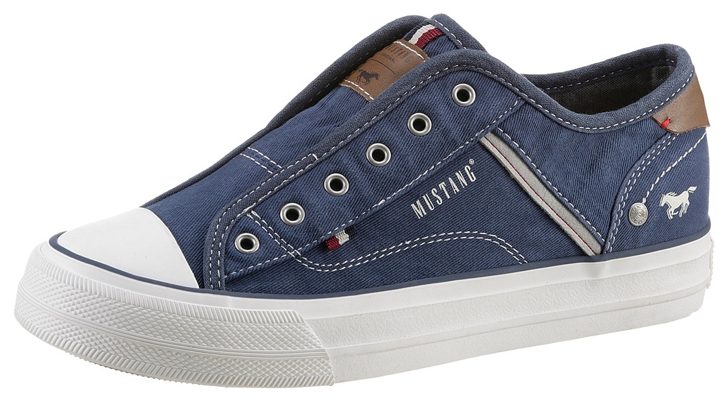 Mustang Shoes Slip-On Sneaker, mit Label