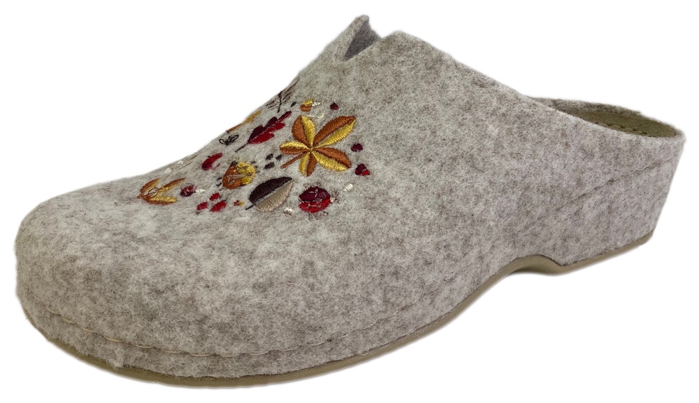 Pantolette mit Gel-Massagefussbett
